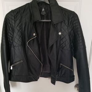Faux Leather Jacket